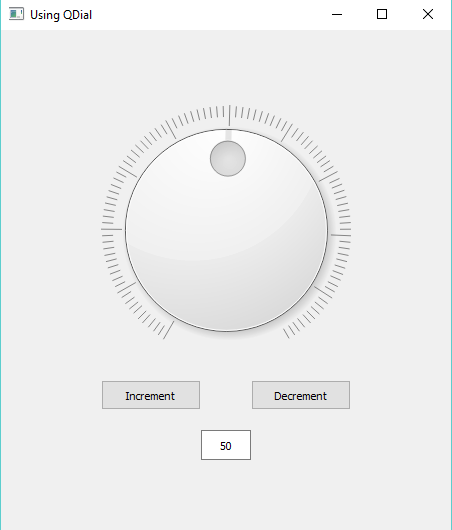 QDial - Second Example